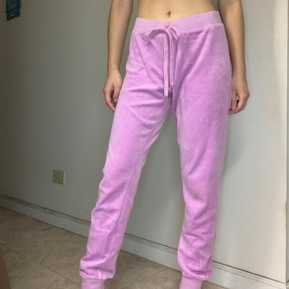 Juicy couture purple velour joggers - Picture 3 of 7